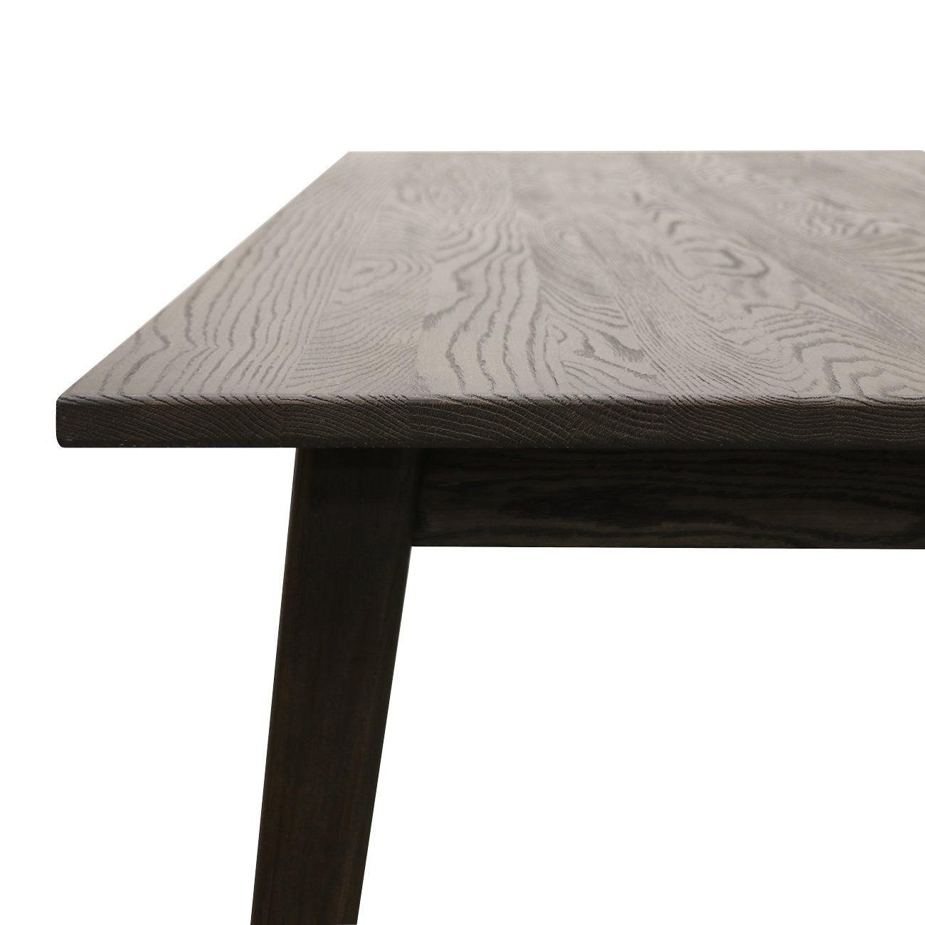 Vicchy Dining Table - 180cm - Deep Brown