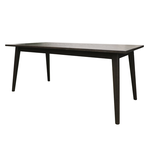 Vicchy Dining Table - 180cm - Deep Brown