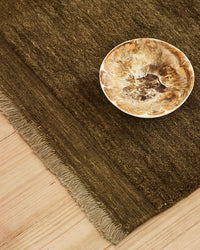 Weave Silvio Floor Rug - Oakmoss - 300cm x 400cm - NZ Wool