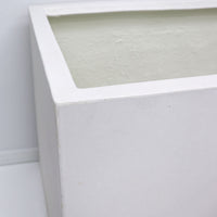 Waihou White Outdoor Planter - Small