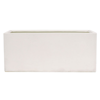 Waihou White Outdoor Planter - Large