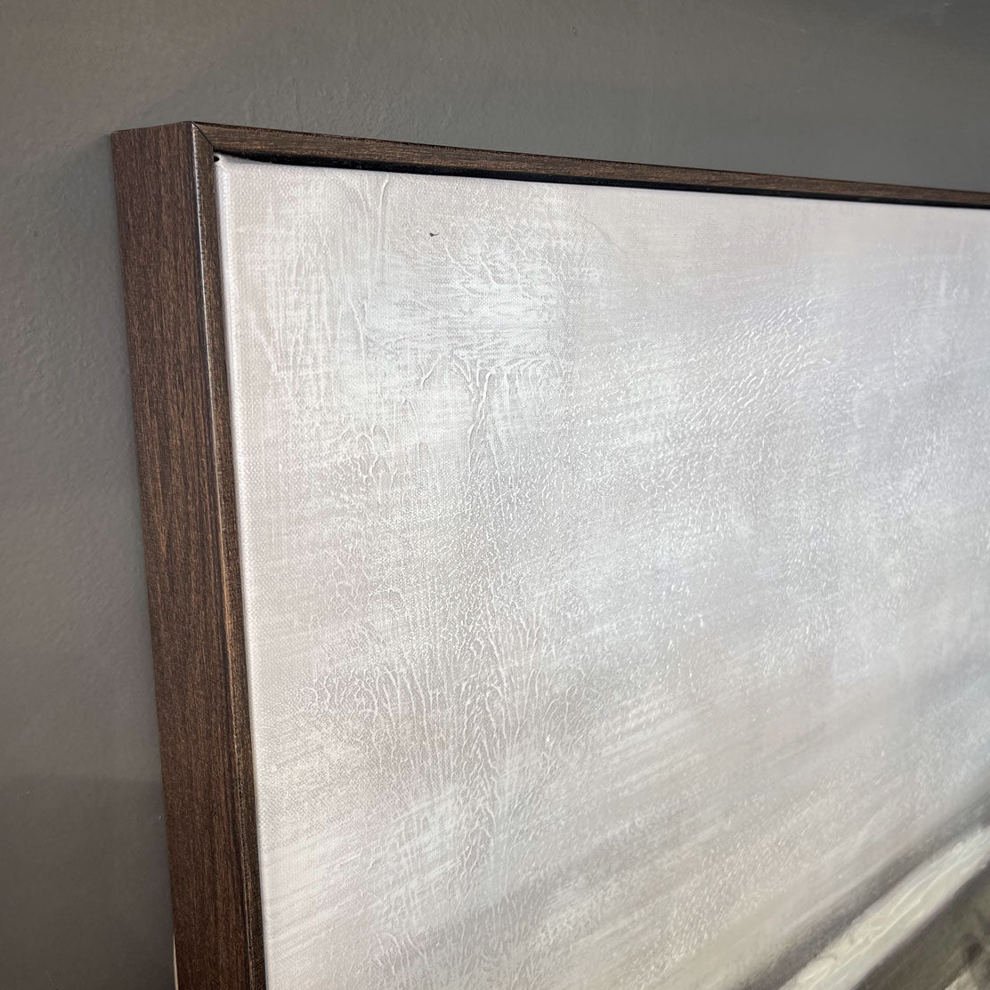 Panorama Canvas Print with Hand Painting