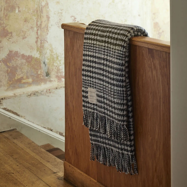 Weave Helmsdale NZ Wool Throw - Midnight