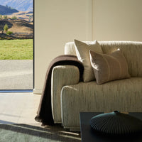Weave Hyde NZ Wool Throw - Cocoa