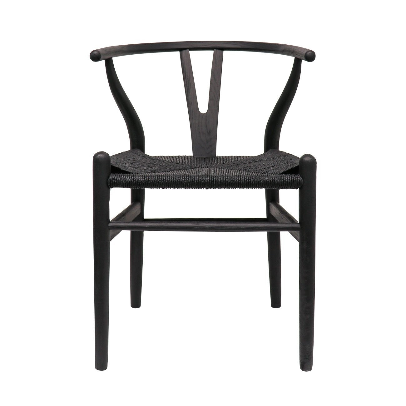 Wishbone Dining Chair Black Greenslades Furniture