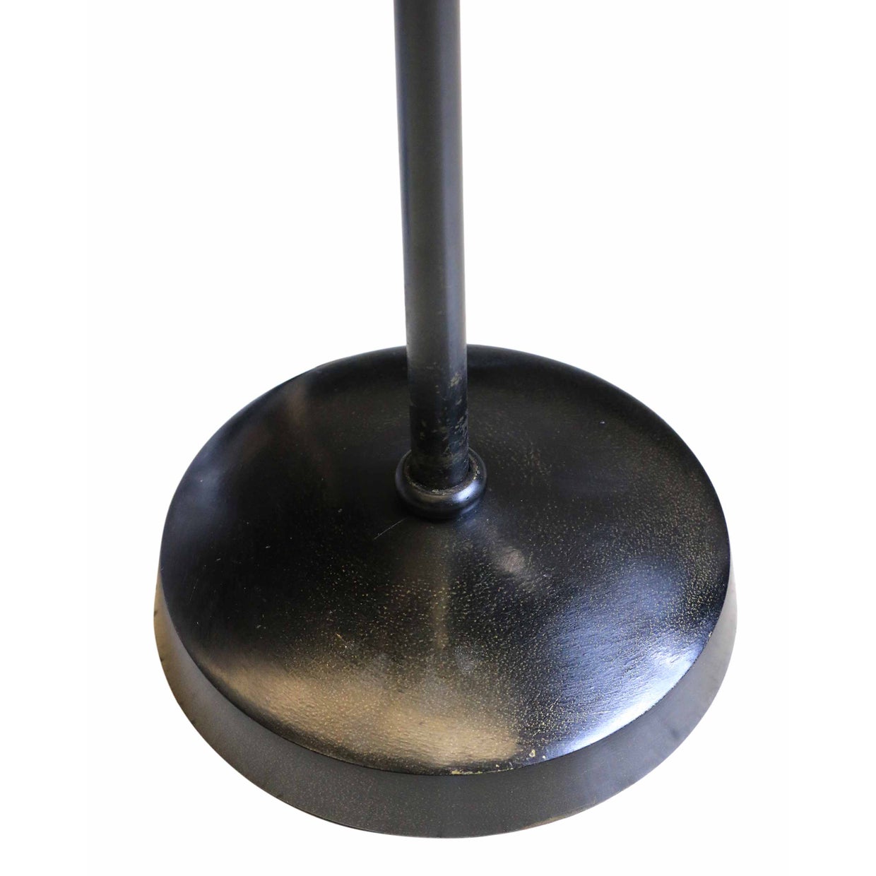 Bird Stem Lamp in Dark Bronze with Shade