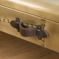 Jet Coffee Table - Aged Brass Finish