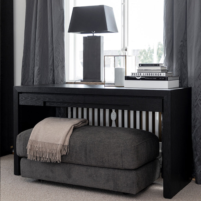 Artwood Hunter Writing Desk - Black