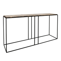 Dion Console Table - Forest Marble