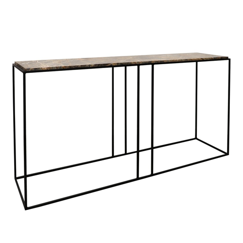 Dion Console Table - Forest Marble