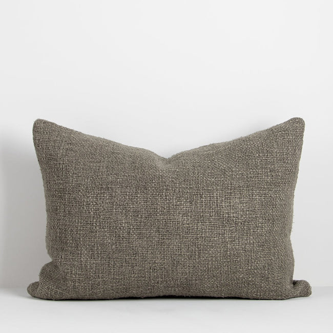 Cyprian Lumbar Cushion - Feather Inner - Sage