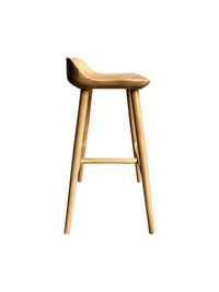 Cortez Barstool - Solid American White Oak - Natural