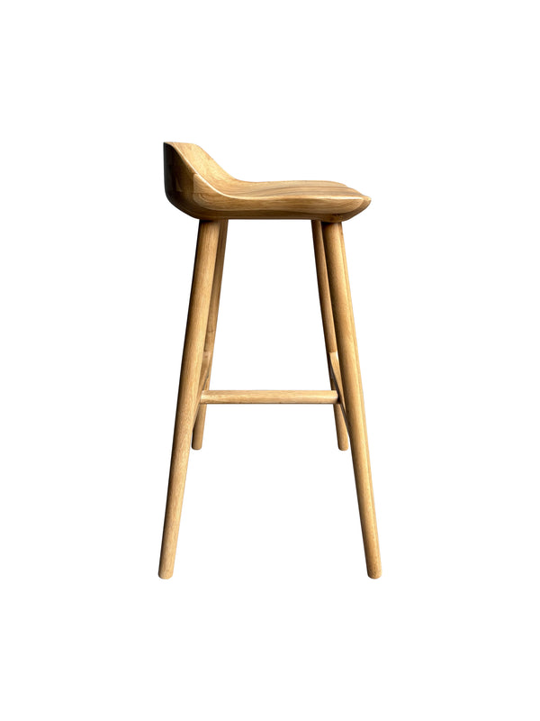 Cortez Barstool - Solid American White Oak - Natural