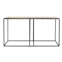 Dion Console Table - Forest Marble
