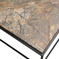 Dion Marble Coffee Table - Forest