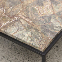 Dion Marble Coffee Table - Forest