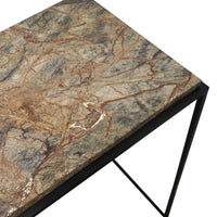 Dion Console Table - Forest Marble