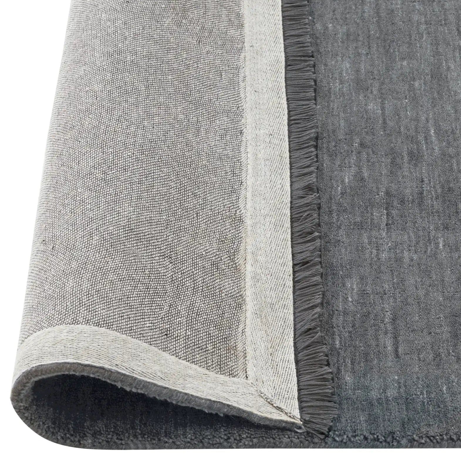 Weave Silvio Floor Rug - Fog - 200cm x 300cm - NZ Wool