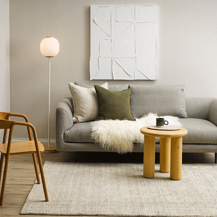 Baya Emmett Floor Rug - Pumice - 250cm x 350cm
