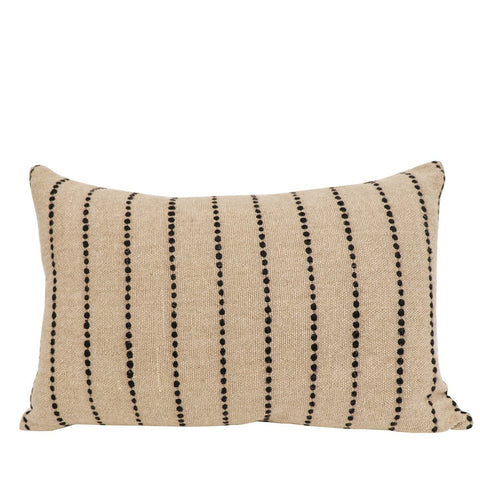 Odessa Rectangle Cushion - Sand - Feather Inner