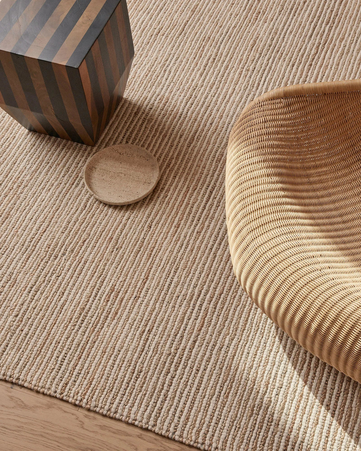 Weave Lisbon Floor Rug - Seasalt - 200cm x 300cm