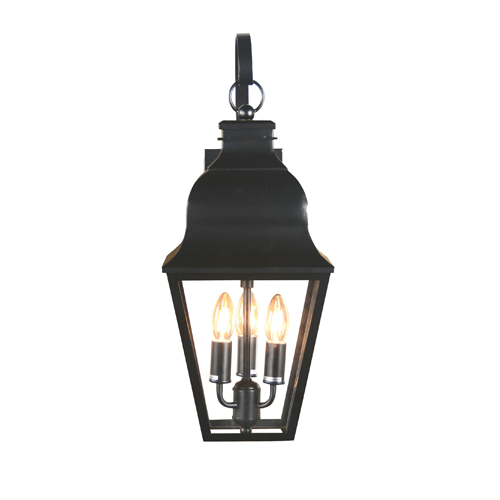 Lantern Wall Sconce Wide