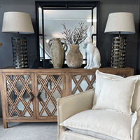 Lattice Lamp with Shade