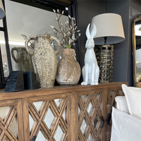 Lattice Lamp with Shade