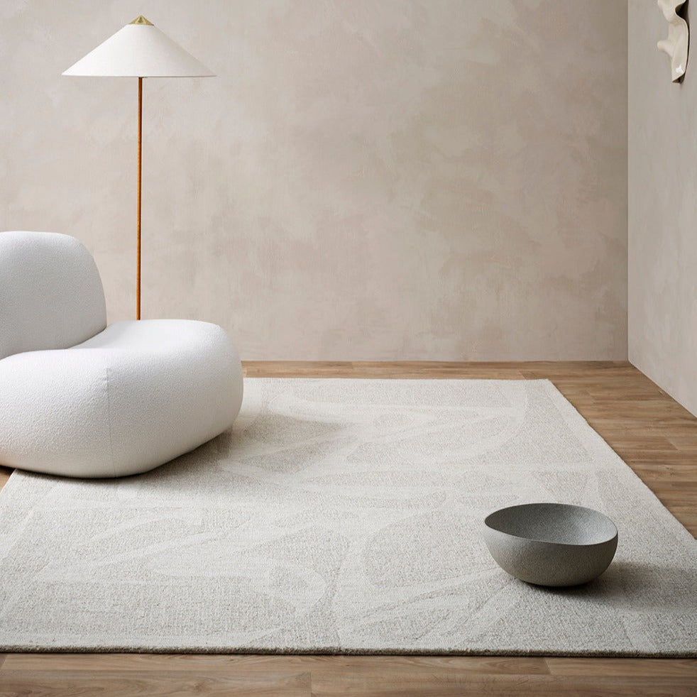 Baya Maya Floor Rug - Oatmeal - 160cm x 230cm