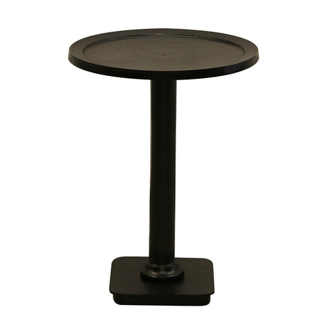 Pavia Side Table/Stool - Black - Round