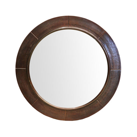 Bella Vita Mantle Mirror - Aged Black - 150cm