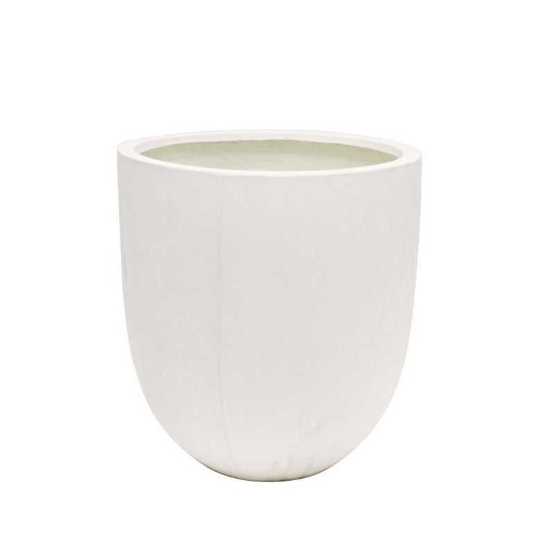 Mohaka White Outdoor Planter - Medium