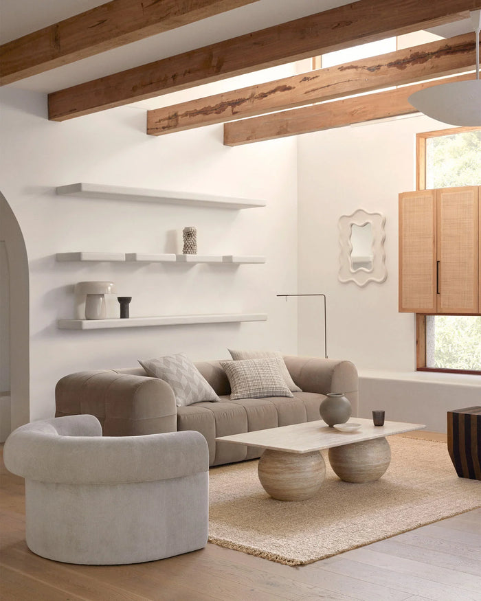 Weave Puglia Floor Rug - Hemp - 200cm x 300cm