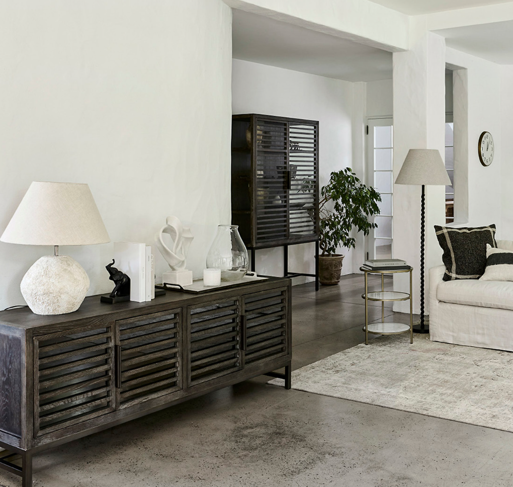 Slatted Oak Sideboard