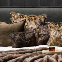 Heirloom Euro Cushion + Feather Inner - Red Fox