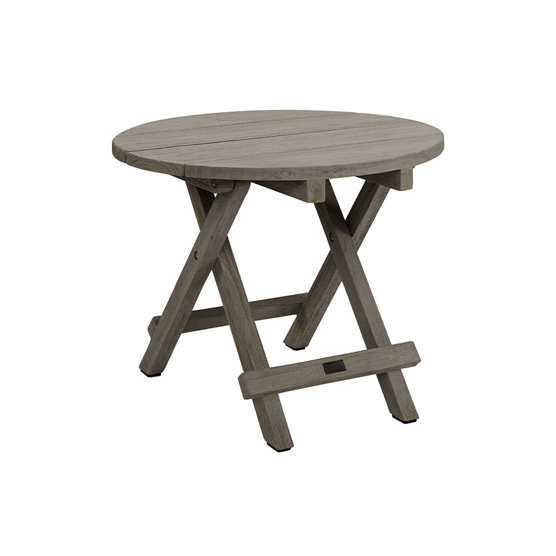 Artwood Vintage Round Outdoor  Folding Side Table