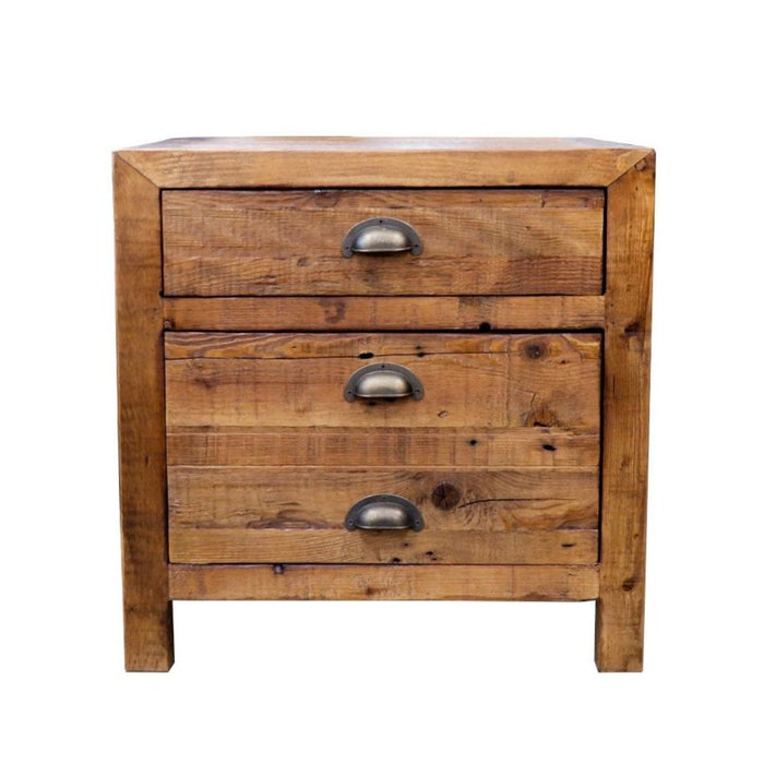 Printmaker Side Table - 2 Drawer