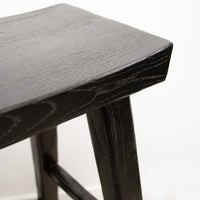 Pavia Barstool - Curved - Black