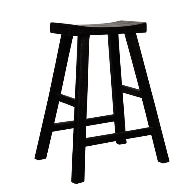 Pavia Barstool - Curved - Black