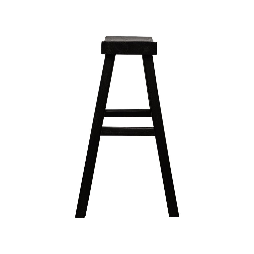 Pavia Barstool - Curved - Black