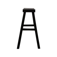 Pavia Barstool - Curved - Black