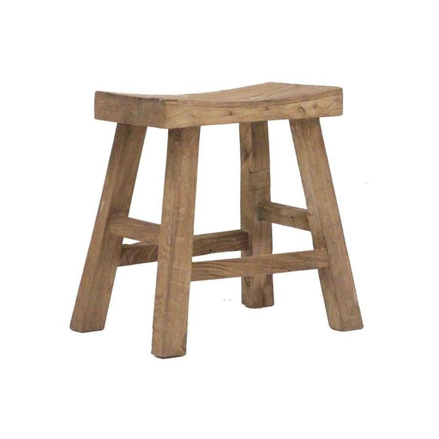 Pavia Side Table/Stool - Natural - Curved