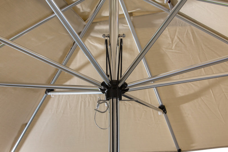 Shelta Coolum Premium Outdoor Umbrella - Natural O'bravia™ - 3.0 Metre Octagonal