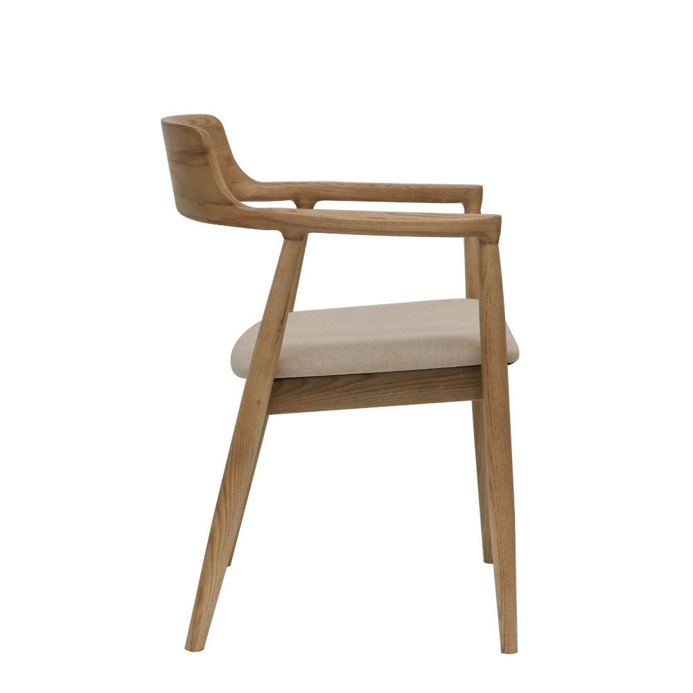 Ealing Dining Chair - Natural Linen
