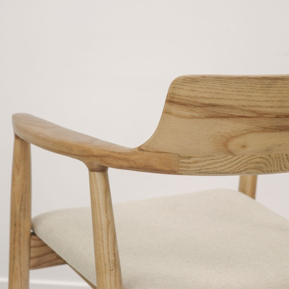 Ealing Dining Chair - Natural Linen