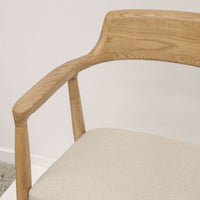 Ealing Dining Chair - Natural Linen