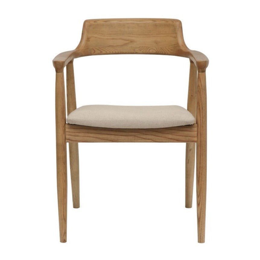 Ealing Dining Chair - Natural Linen