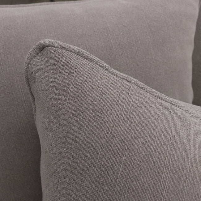Keely Slipcover Armchair - Grey