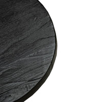 Pavia Side Table/Stool - Black - Round