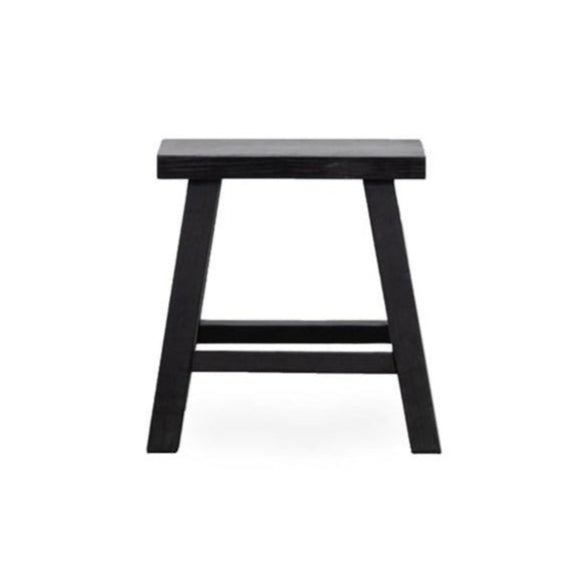 Pavia Elm Side Table/Stool - Straight - Black